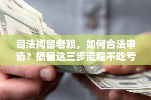 北京司法拘留老赖，如何合法申请？搞懂这三步流程不吃亏！