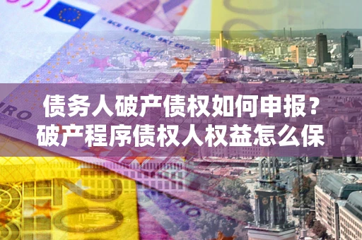 北京债务人破产债权如何申报？破产程序债权人权益怎么保障？
