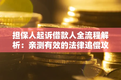 北京担保人起诉借款人全流程解析：亲测有效的法律追偿攻略