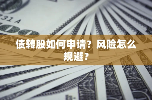 北京债转股如何申请？风险怎么规避？